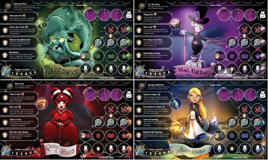 Wonderland’s War (Deluxe Edition)  (1 2 3 4 5) board game collectible [Barcode 196852501274] - Main Image 3