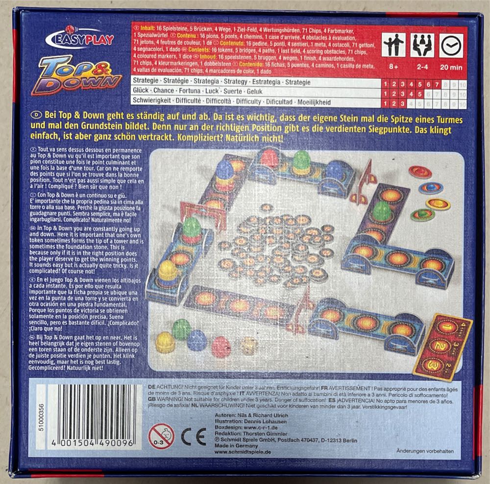 Top & Down  (2-4) board game collectible [Barcode 4001504490096] - Main Image 2