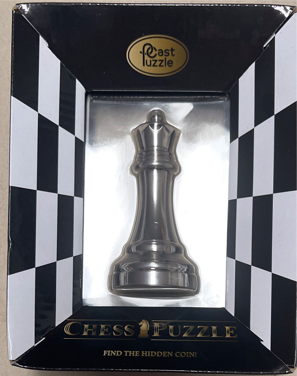 Chess Queen Silver Hanayama  board game collectible [Barcode 5425004736857] - Main Image 2