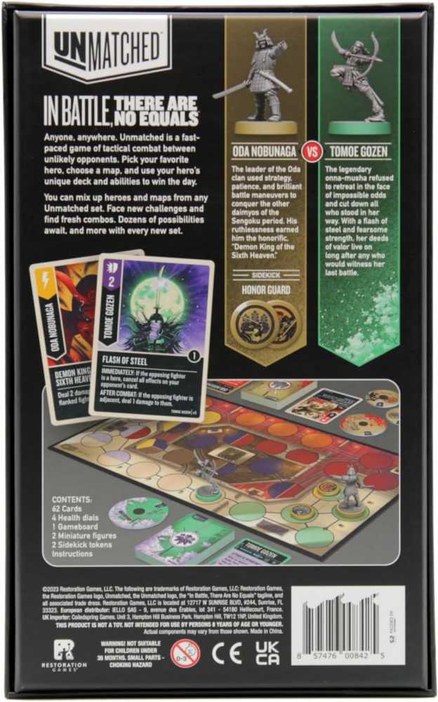 Unmatched: Sun’s Origin  (2) board game collectible [Barcode 857476008425] - Main Image 3