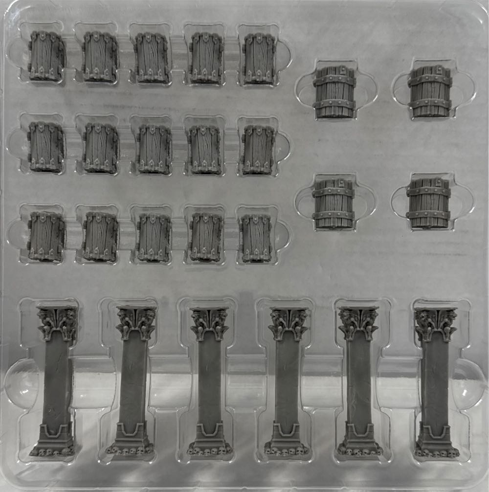 3D Pack : Chests & Pillars  board game collectible [Barcode 889696012791] - Main Image 2