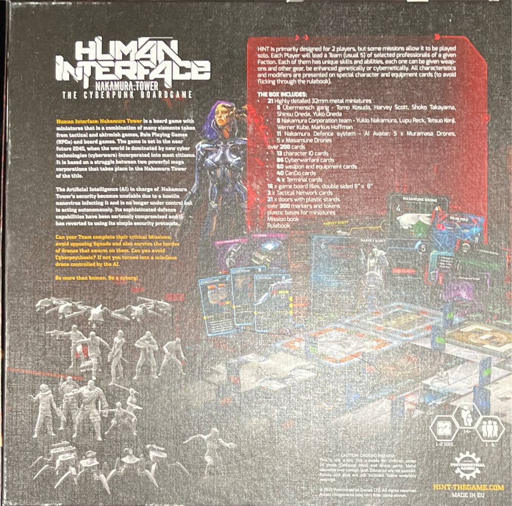Human Interface: Nakamura Tower  (1-6) board game collectible - Main Image 2