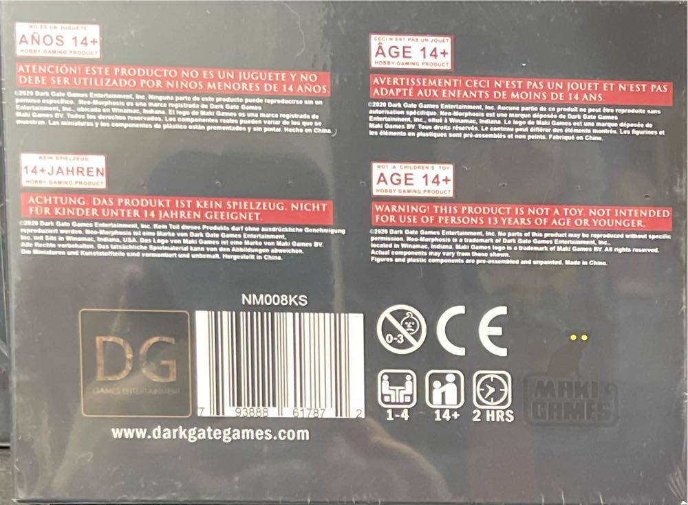 Neo-Morphosis: Infestation - Ella Ridley  board game collectible [Barcode 793888617872] - Main Image 2