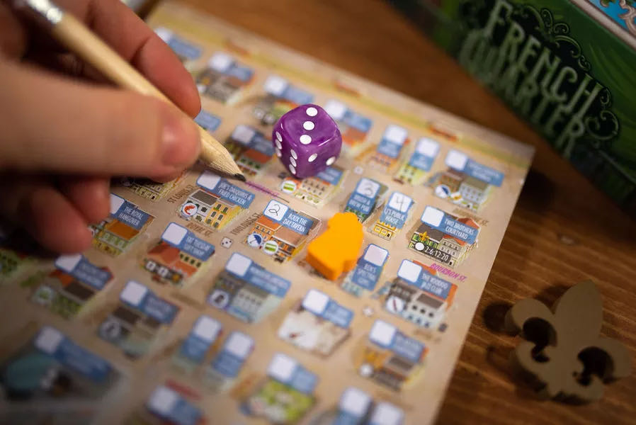 French Quarter  (1-4) board game collectible [Barcode 850037822225] - Main Image 4