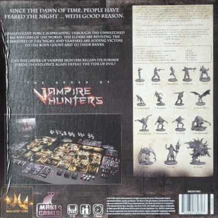The Order Of Vampire Hunters  (1-4) board game collectible [Barcode 752830780323] - Main Image 2