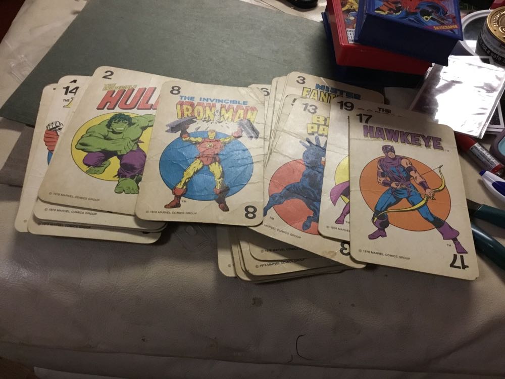 Marvel Super Heroes Card Game  board game collectible - Main Image 2