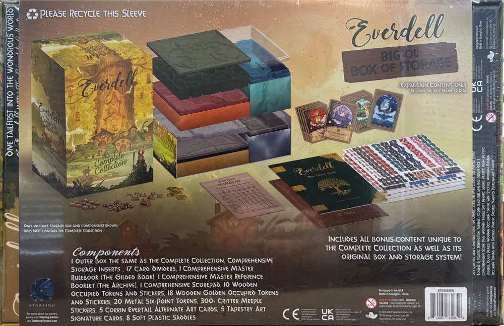 Everdell Big Ol Box Of Storage  board game collectible [Barcode 810082830859] - Main Image 2