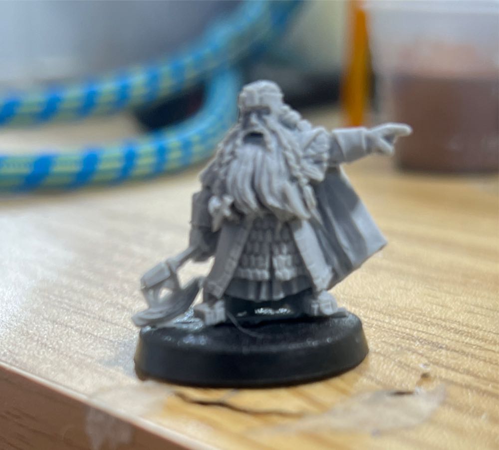 Balin™ King Of Moria™ And Flói Stonehand Mail Order Balin™  board game collectible [Barcode 5011921125340] - Main Image 2