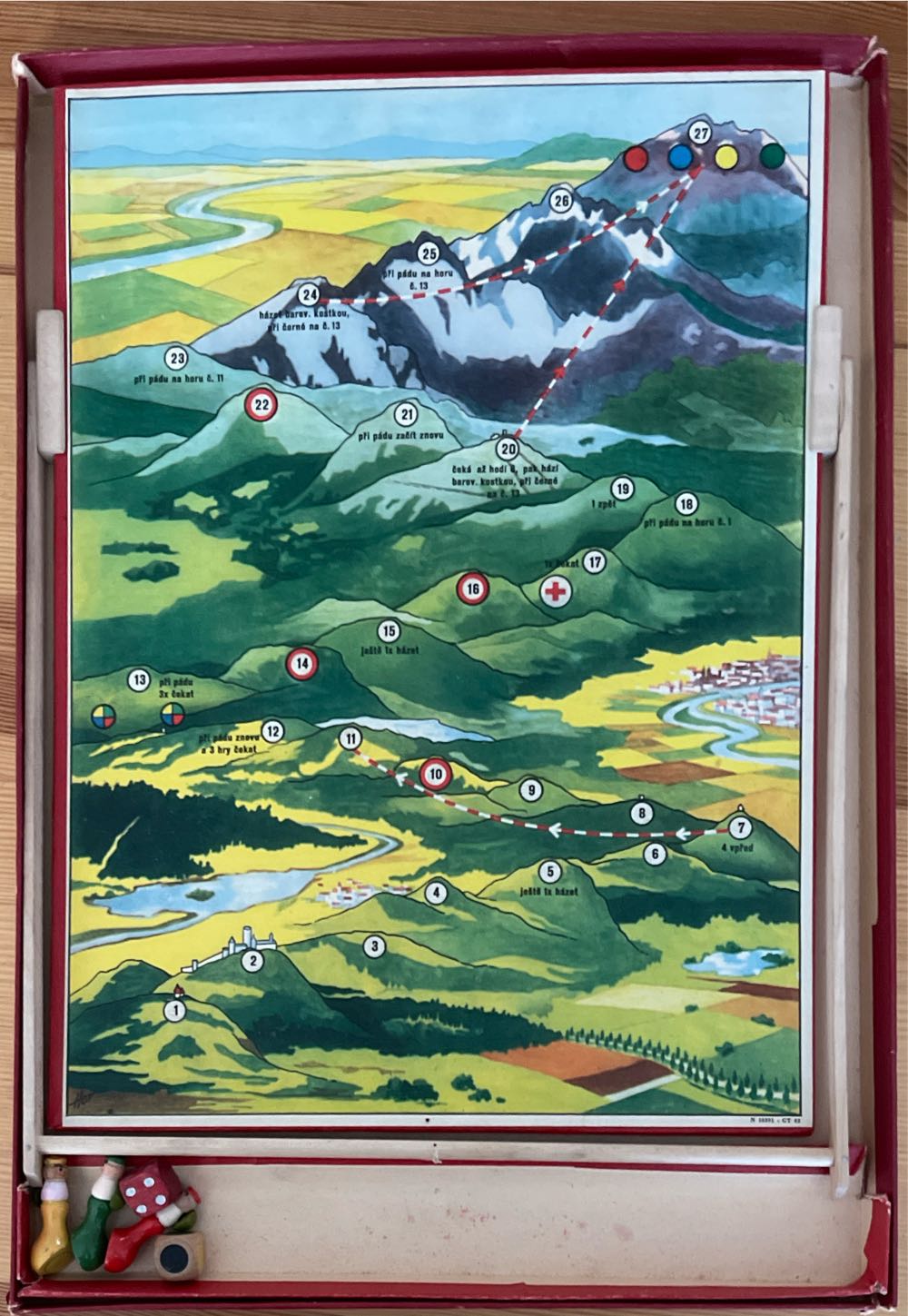 Horolezec Magnetická Hra  (2-4) board game collectible - Main Image 2