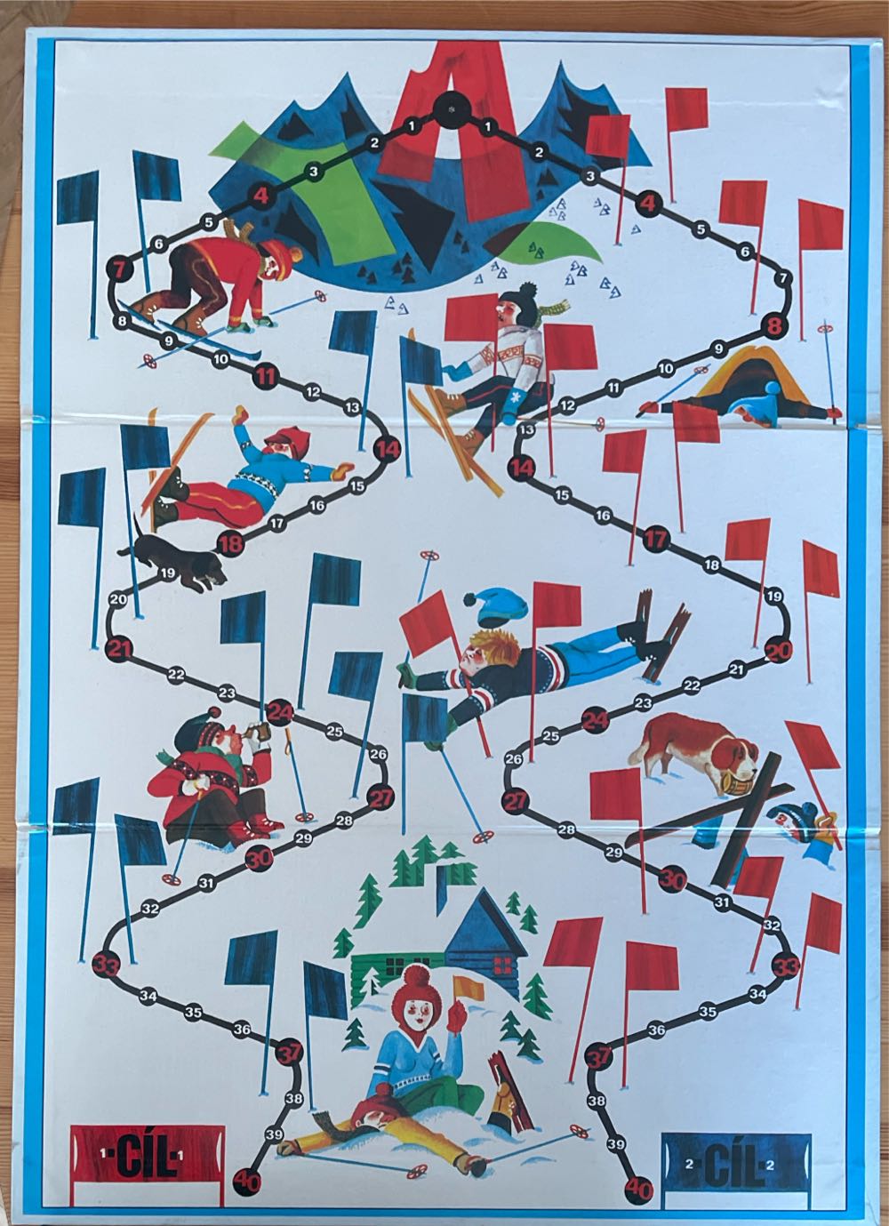 Paralelní Slalom  (2) board game collectible - Main Image 2