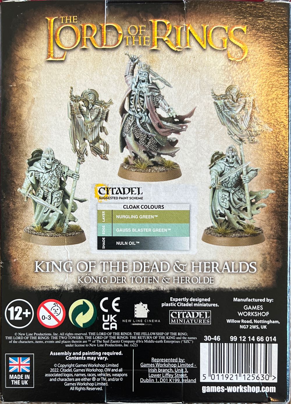 King Of The Dead & Heralds  board game collectible [Barcode 5011921125630] - Main Image 2