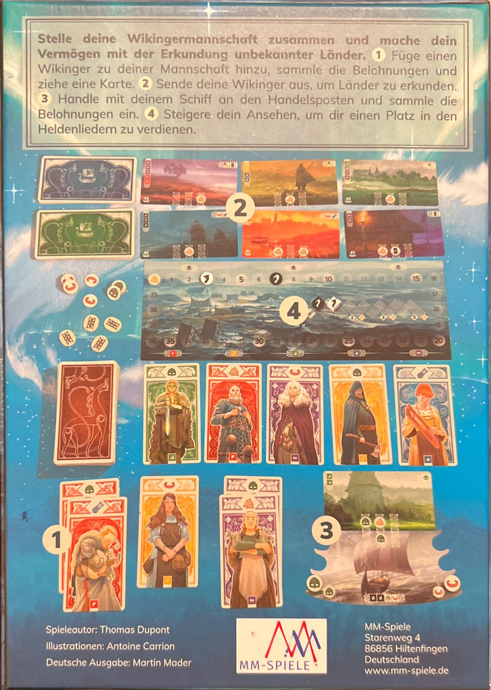 Knarr  (2-4) board game collectible [Barcode 3760267991134] - Main Image 2