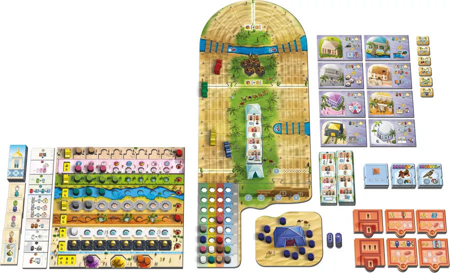 Marrakesh: Camels & Nomad  (1-4) board game collectible [Barcode 4010350284711] - Main Image 3