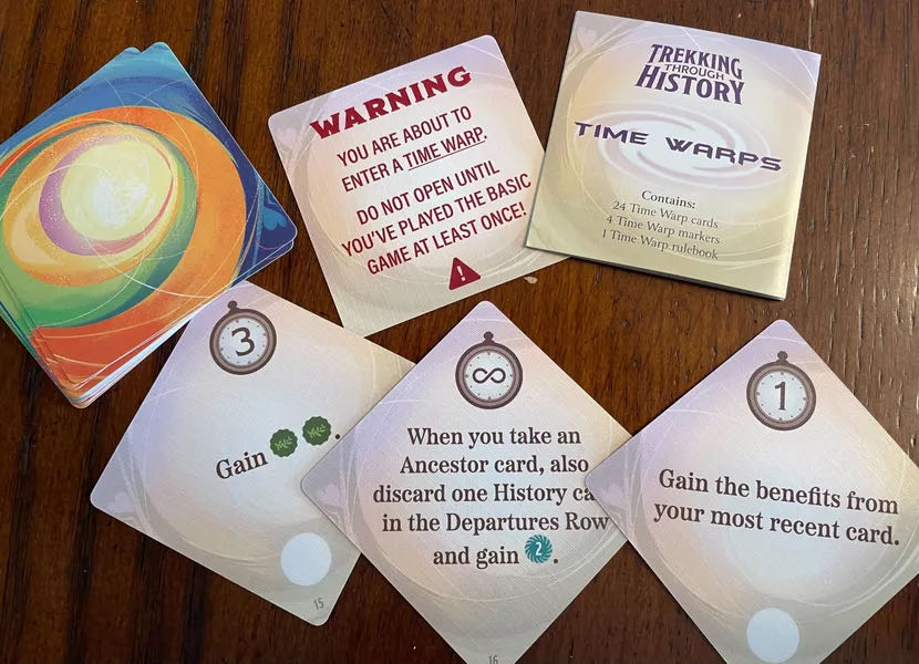 Trekking Theough History: Time Warps  board game collectible - Main Image 4