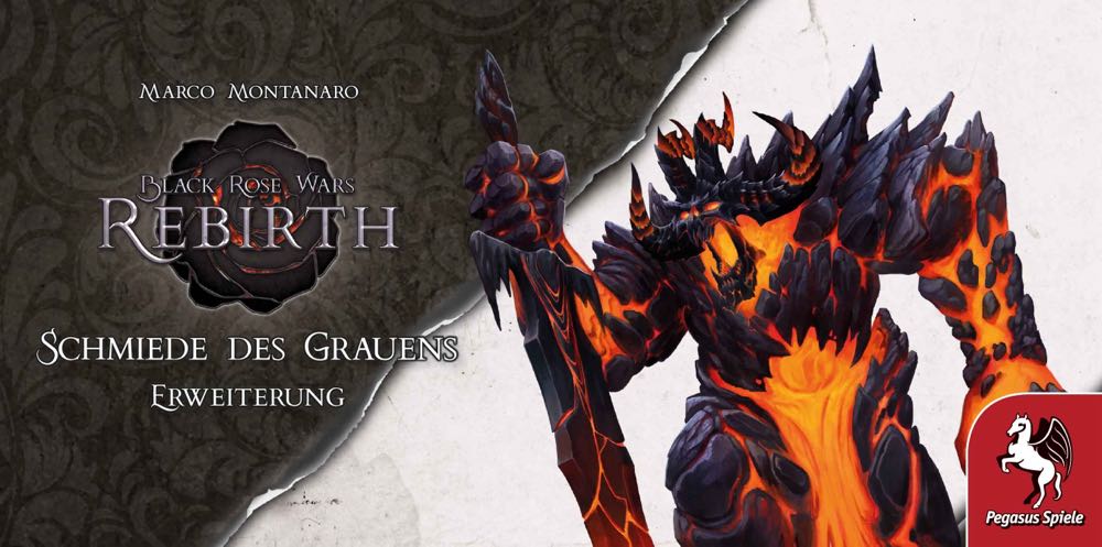 Black Rose Wars – Rebirth: Schmiede des Grauens  board game collectible - Main Image 1
