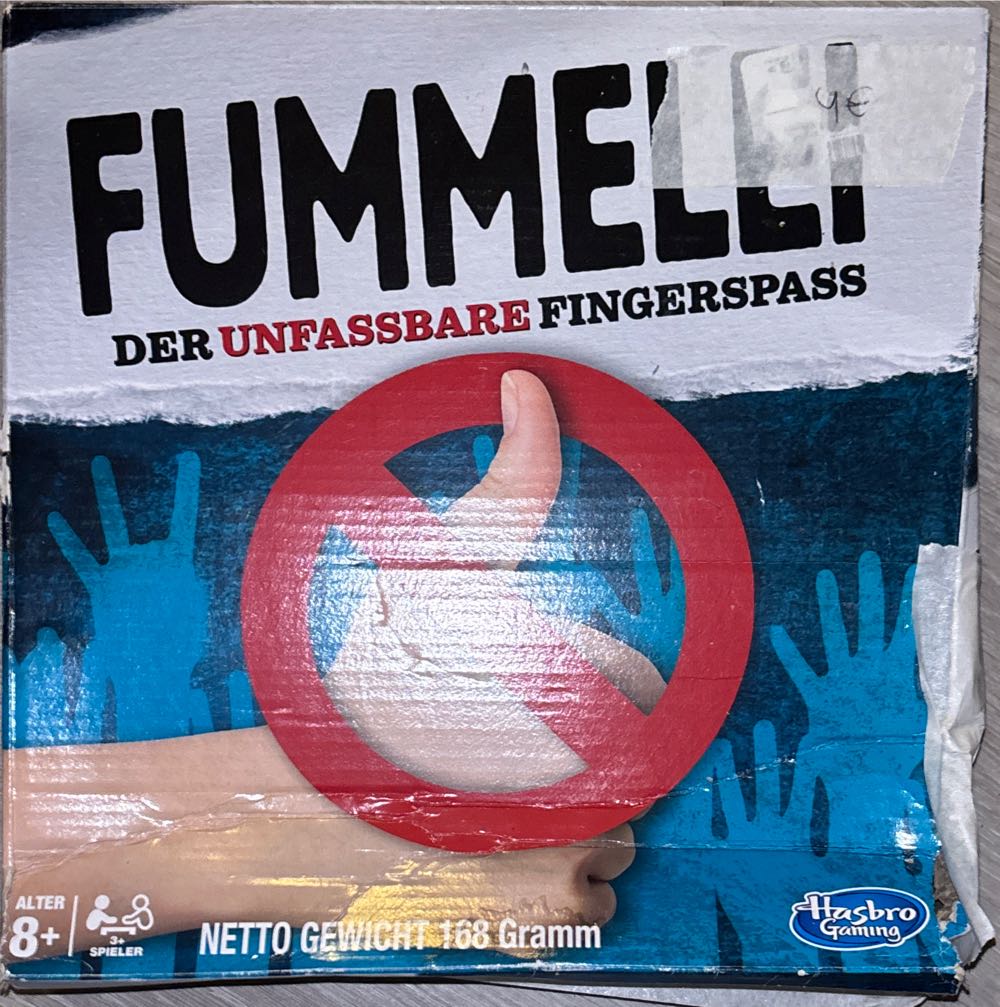 Skill Party Game Game Of Skill Hasbro Fumbling The Incredible Fingerprint 8 Games  board game collectible [Barcode 5010993424122] - Main Image 2