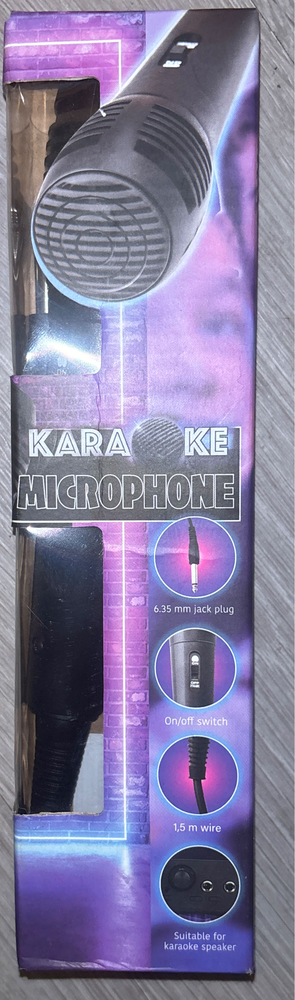 Dynamic Multifunctional Karaoke Microphone Wired Suitable For Kareoke De Beste Speakers Mikrofon Games Microfoons  board game collectible [Barcode 5709386737641] - Main Image 2