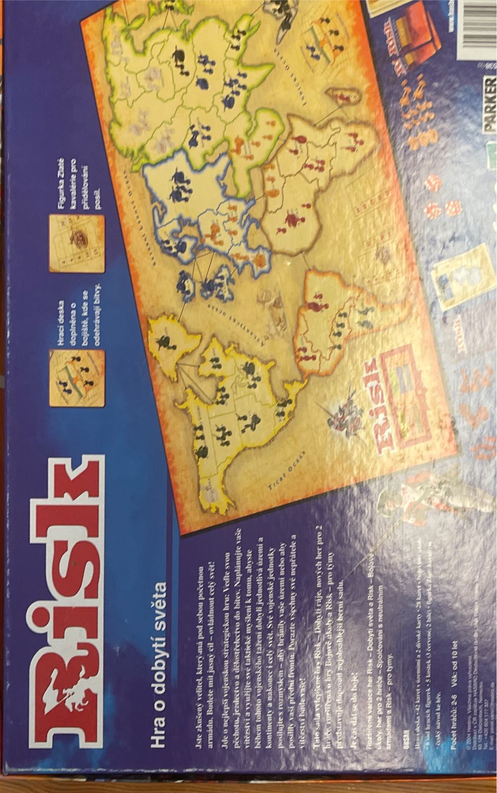Risk  (2-6) board game collectible [Barcode 5023117293580] - Main Image 2