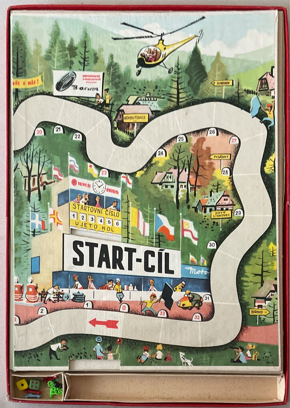 Velká Cena Československa  (2-6) board game collectible - Main Image 2