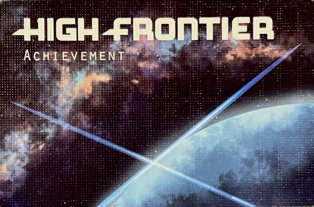High Frontier: Promo Pack #2 - Achievements  board game collectible [Barcode 7350142350376] - Main Image 3