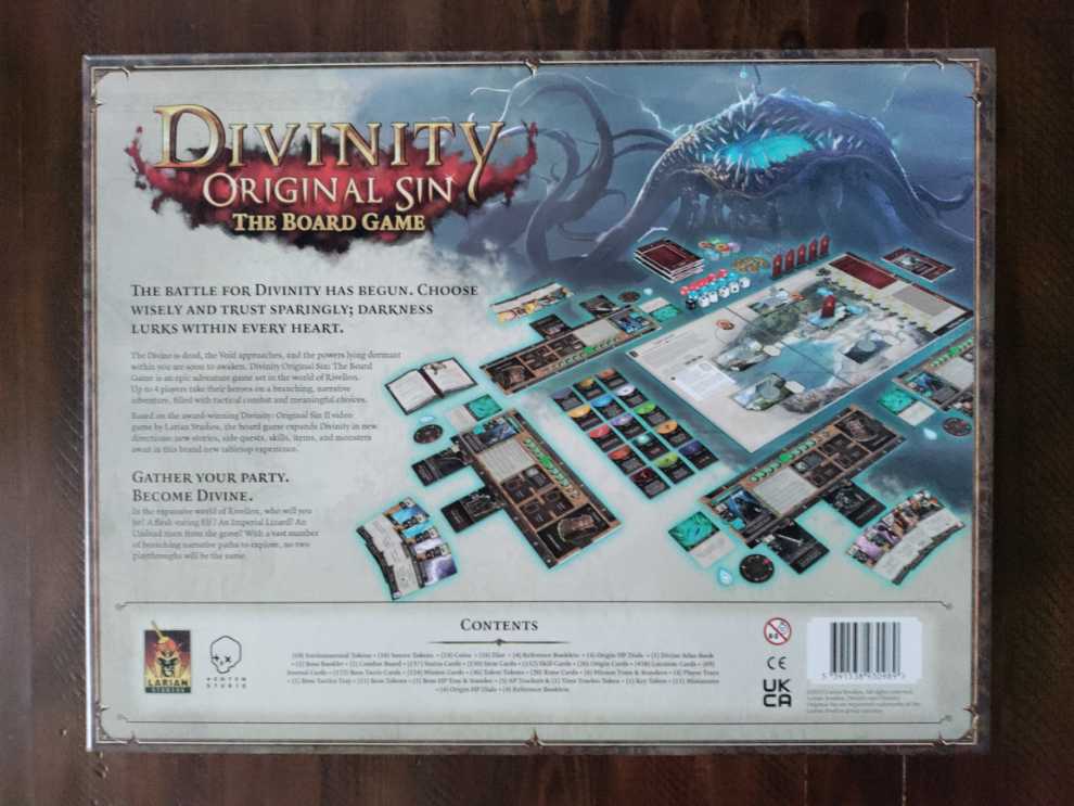 Divinity: Original Sin  (1-4) board game collectible [Barcode 5391538930989] - Main Image 2