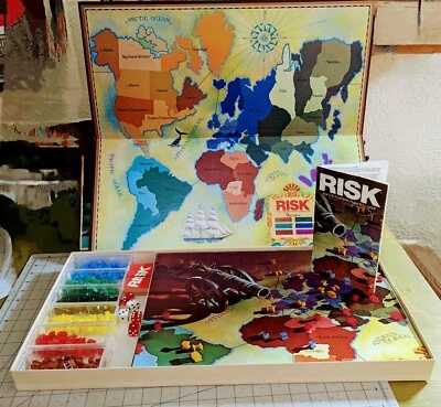Risk  (2-6) board game collectible [Barcode 073000000448] - Main Image 2
