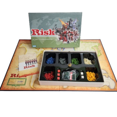 Risk  (2-6) board game collectible [Barcode 073000000448] - Main Image 3