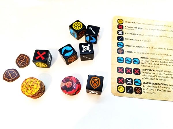Booty Dice  (2-6) board game collectible [Barcode 860010590805] - Main Image 3