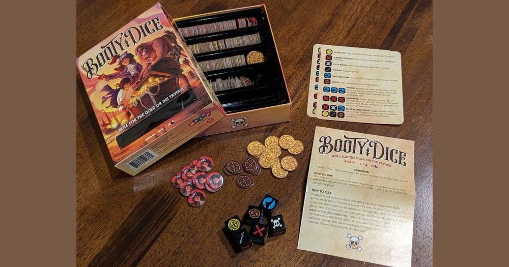Booty Dice  (2-6) board game collectible [Barcode 860010590805] - Main Image 4
