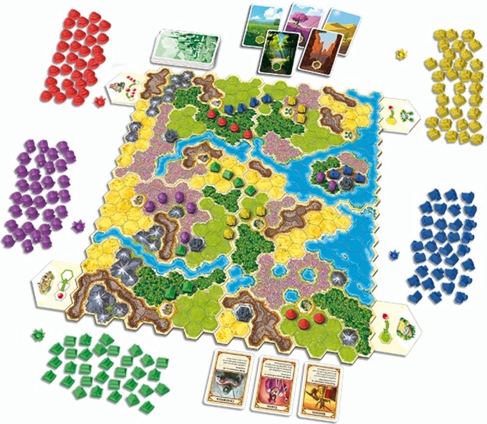 Kingdom Builder Anniversary Edition Builder:  (2-5) board game collectible [Barcode 4010350254479] - Main Image 2