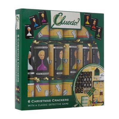 Cluedo Seasonal (2014): 6 CHRISTMAS CRACKERS with the CLASSIC DETECTIVE GAME  (3-6) board game collectible [Barcode 5012213300773] - Main Image 2