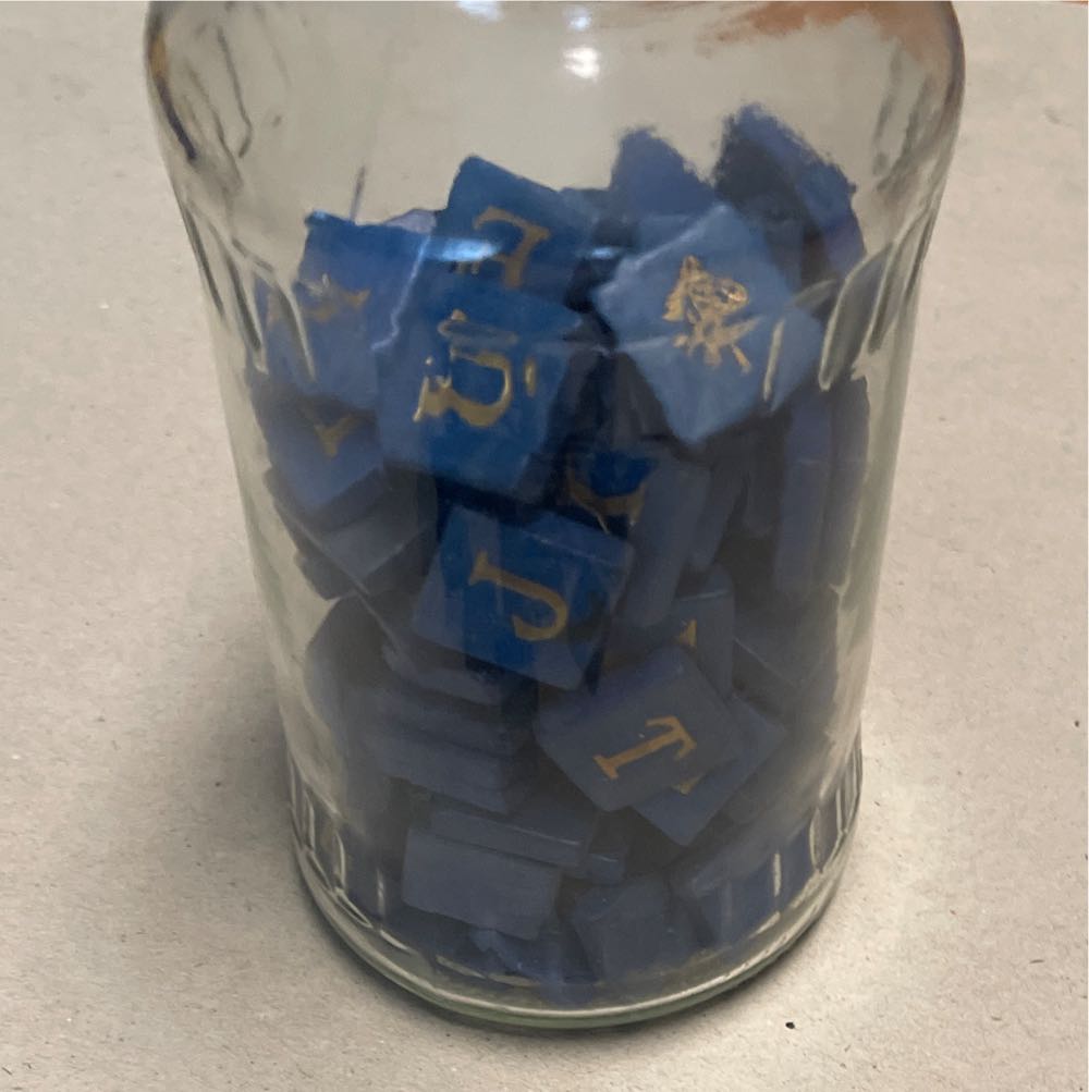 Dřevěné Kostky Písmena  board game collectible - Main Image 2