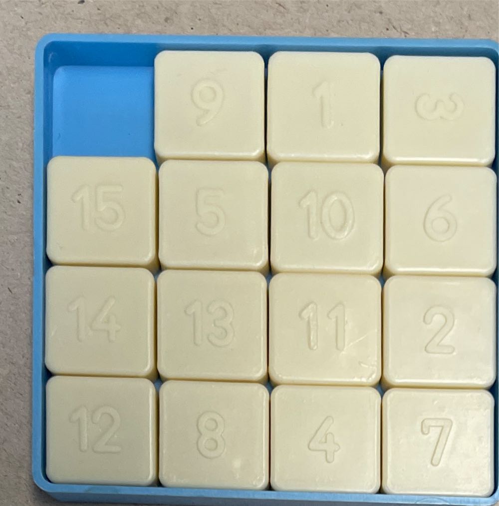 Hra “15”  board game collectible - Main Image 2