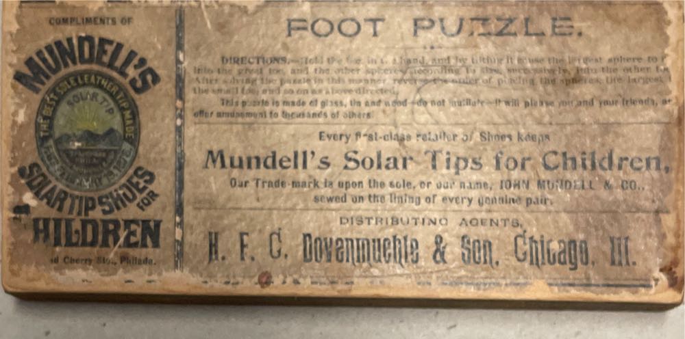 Foot Puzzle  board game collectible - Main Image 2