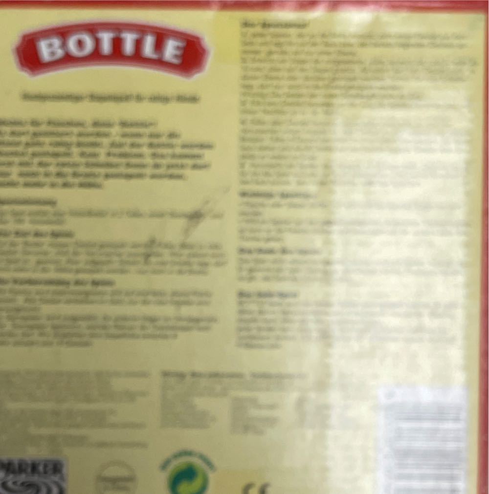 Bottle  (2+ (auch solo)) board game collectible [Barcode 5023117218934] - Main Image 2