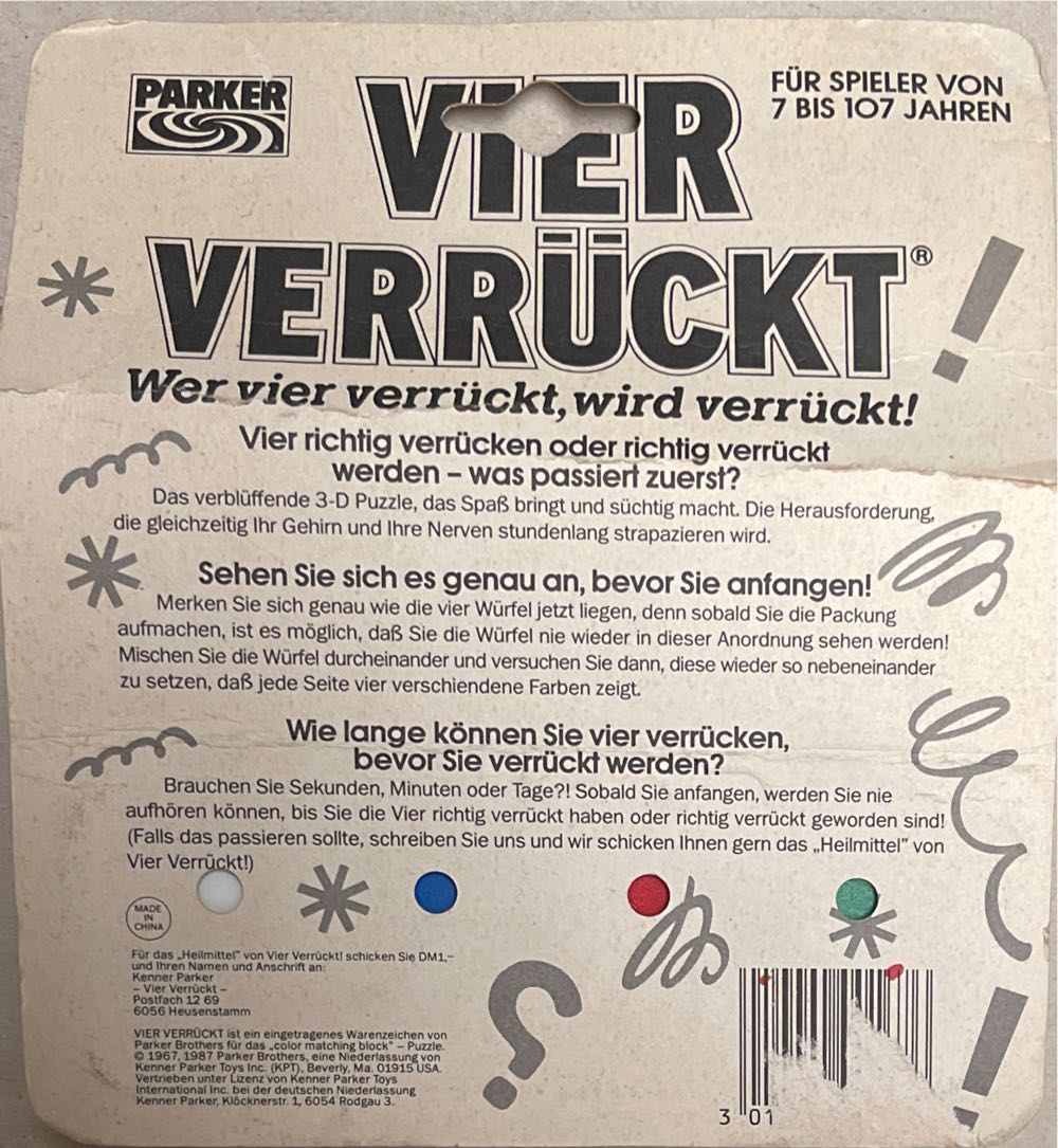 Vier In Parker Nobo Nbag C019 Kabelka Gf:  board game collectible [Barcode 3010000001676] - Main Image 2