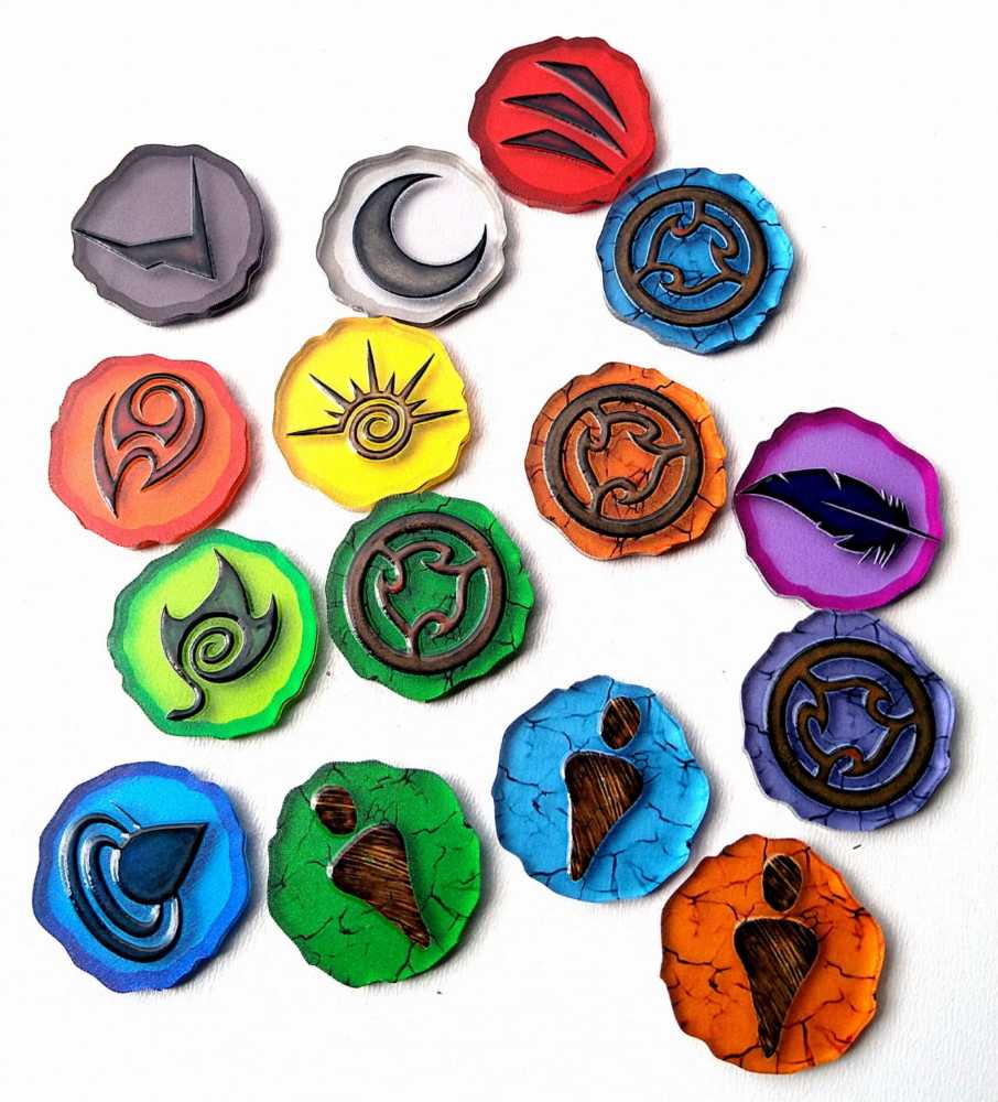 Spirit Island: Jagged Earth - Aspects Of The Jagged Edge KS Pledge  (1-6) board game collectible - Main Image 3