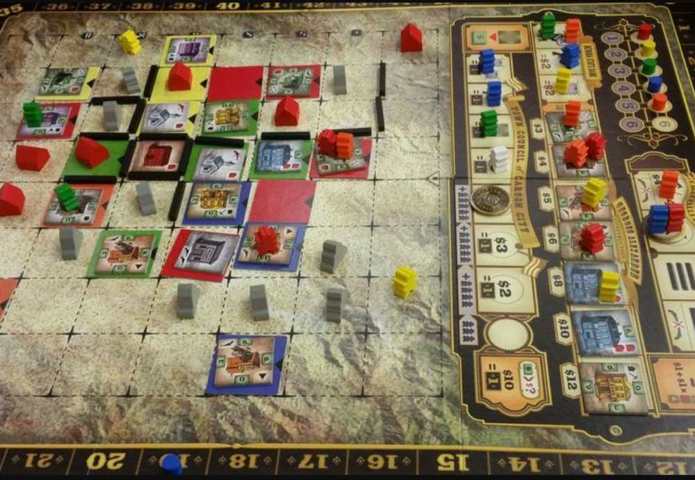 Carson City Big Box  (2-6) board game collectible - Main Image 2