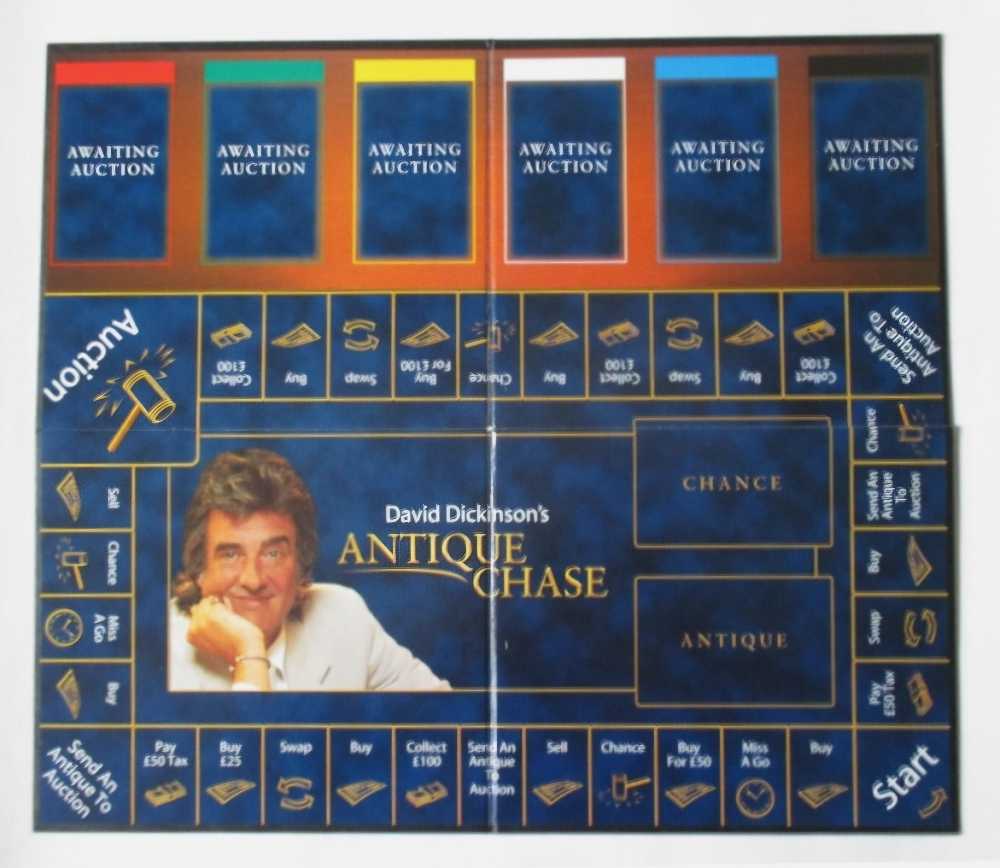 David Dickinson’s Antique Chase  (2-6) board game collectible - Main Image 3