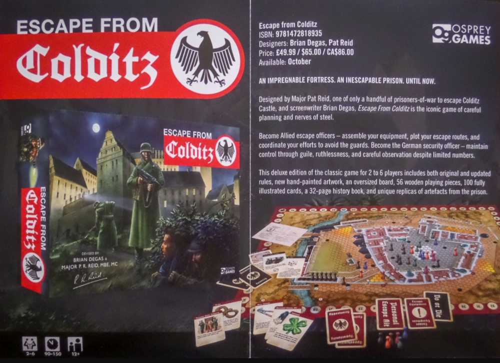 Escape From Colditz : Deluxe Edition  (2-6) board game collectible - Main Image 2