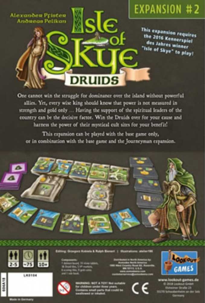 Isle Of Skye: Druids (Expansion 2)  (2-5) board game collectible - Main Image 2
