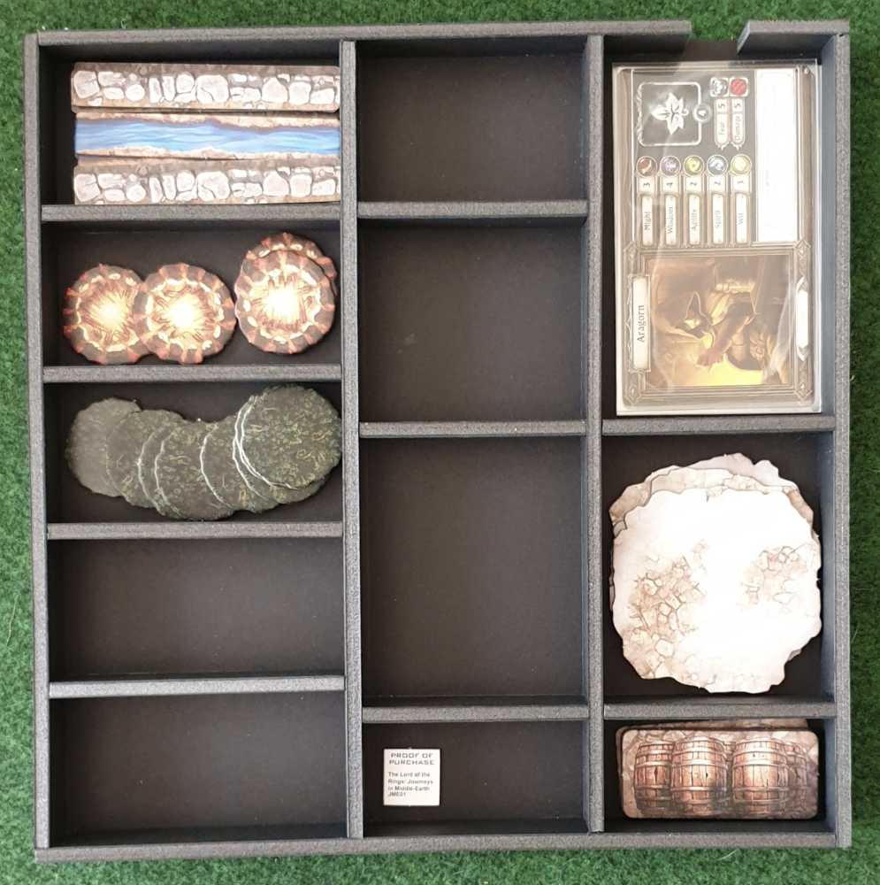 Lord Of The Rings: JIME - Foam Core Organizer Insert  (1-5) board game collectible - Main Image 4