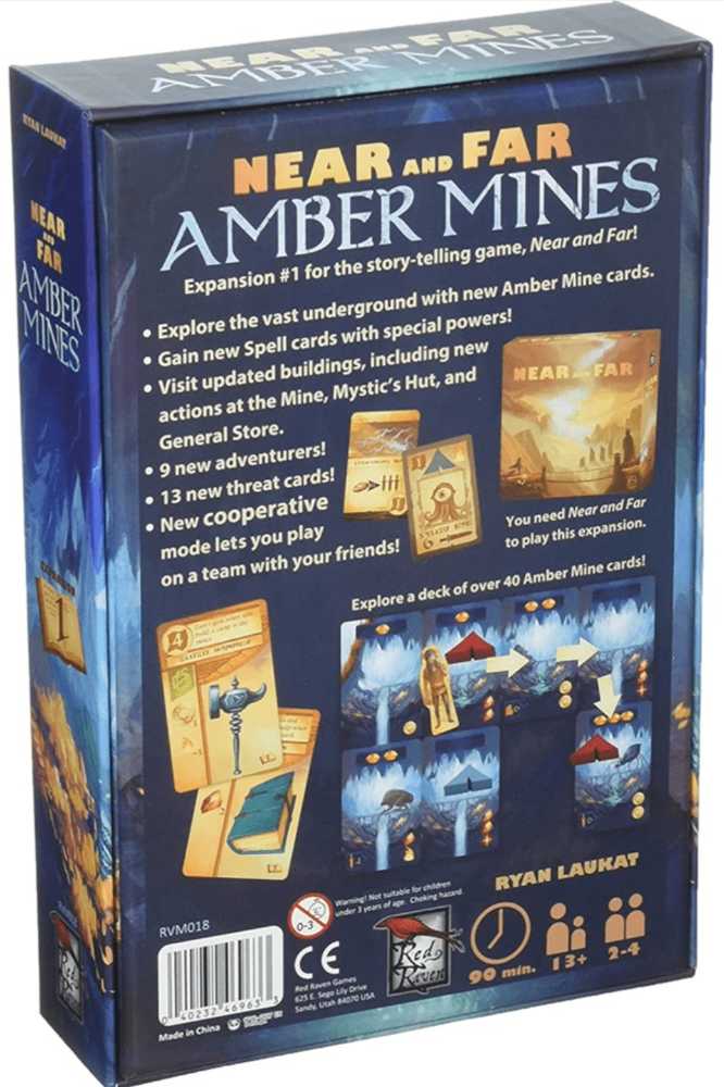 Near And Far: Amber Mines - KS Combo Pack Pledge  (2-4) board game collectible - Main Image 2