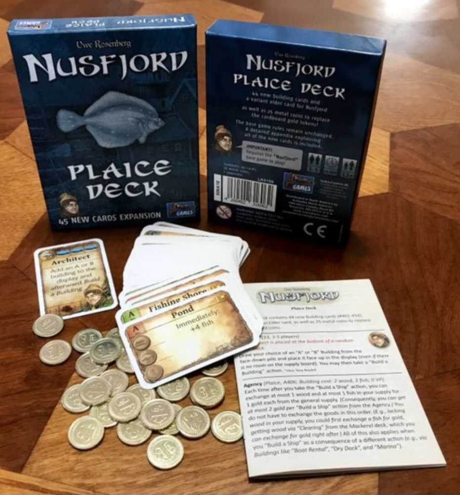 Nusfjord: Plaice Deck (Expansion)  (1-5) board game collectible - Main Image 3