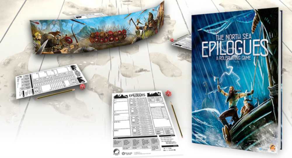 The North Sea Epiloges: A RPG - KS : Warlord Pledge  (2-6) board game collectible - Main Image 2