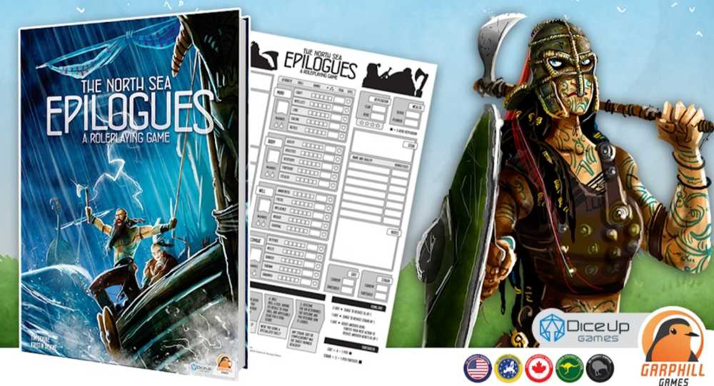 The North Sea Epiloges: A RPG - KS : Warlord Pledge  (2-6) board game collectible - Main Image 3