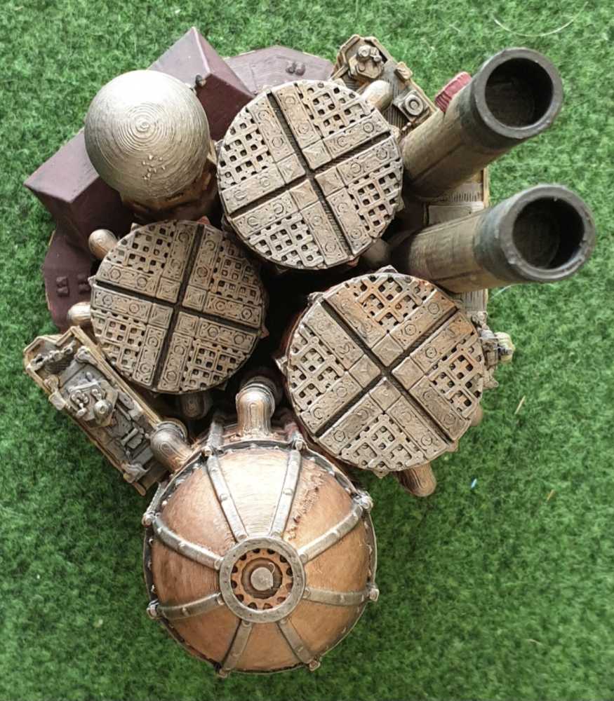 Scythe: 3D Printed Painted Factory Mini  (1-5) board game collectible - Main Image 4