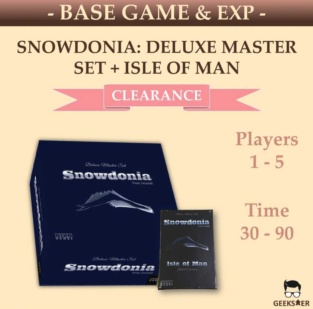 Snowdonia Deluxe Master Set (Kickstarter)  (1-5) board game collectible - Main Image 4