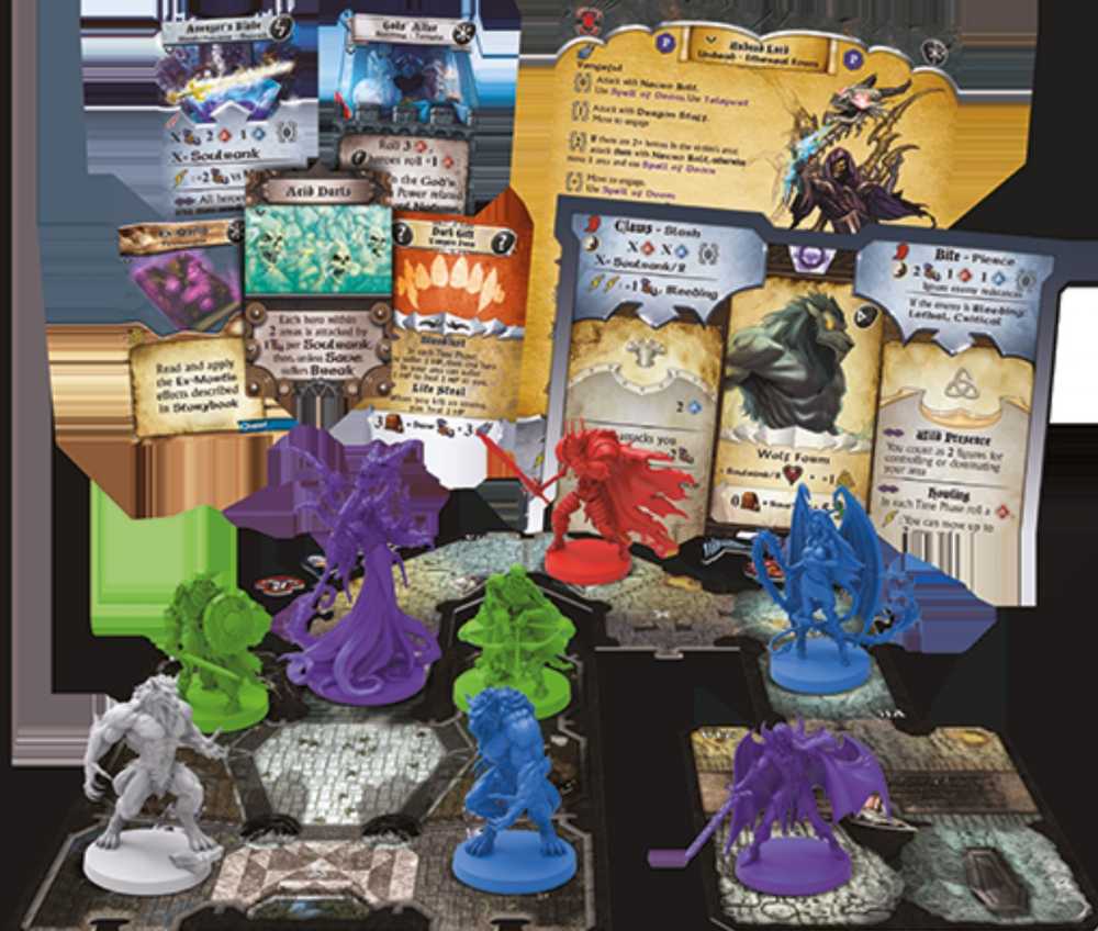Sword & Sorcery: Darkness Falls  (1-5) board game collectible - Main Image 3