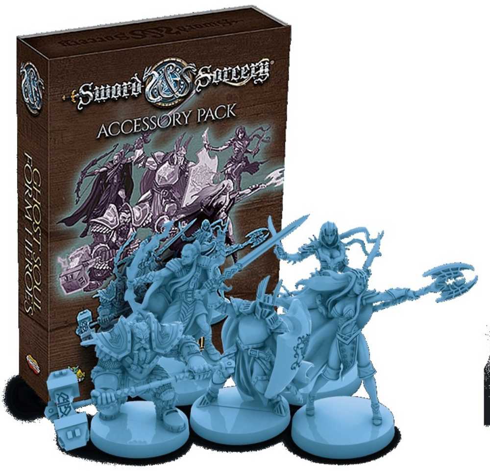 Sword & Sorcery: Ghost Soul Form Heroes Accessory Pack  (1-5) board game collectible - Main Image 2